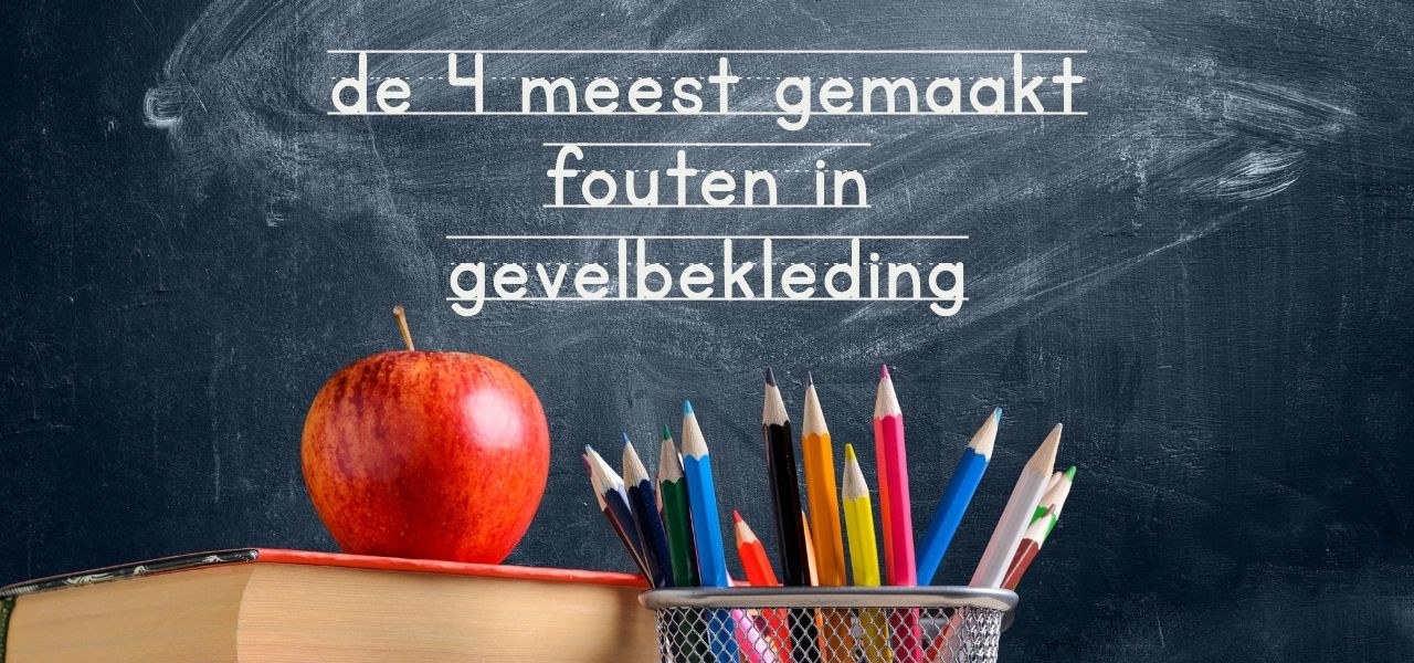Monteren gevelbekleding