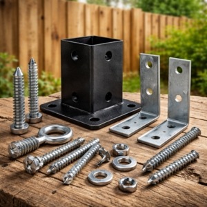 Bevestigingsmaterialen tuinafscheiding