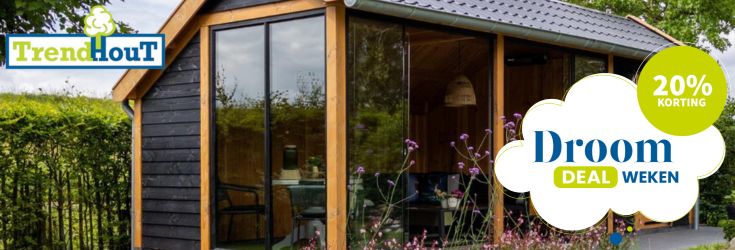 -20% op overkappingen van Trendhout