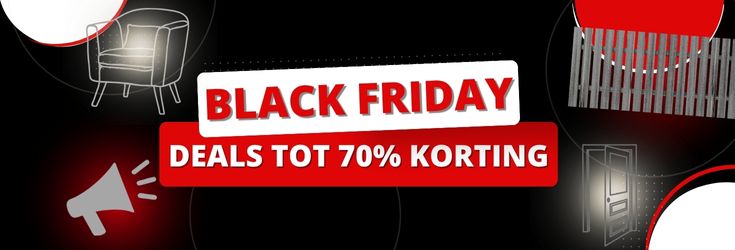 Black Friday tot -70%