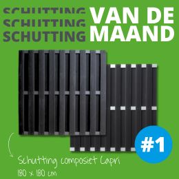 Schutting van de maand