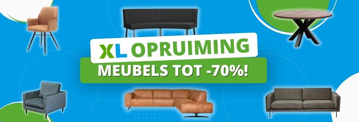 XL Opruiming - Tot -70% op meubels