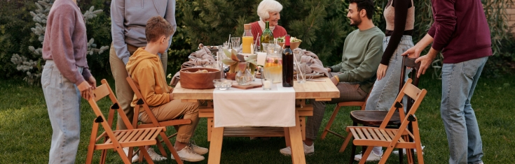 picknick familie