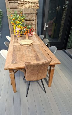 Composiet vlonderplank Dark Grey - Co-extrusie Semi Massief