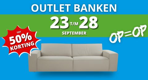 Outlet banken -50%