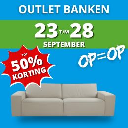 Outlet banken -50%