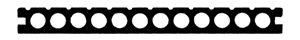 Semi-massieve vlonderplank
