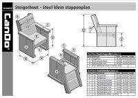 bende Onrustig Aanpassingsvermogen Cando Steigerhout voorbeeldmodellen | Steigerhout